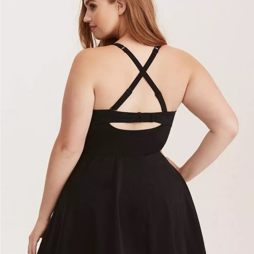 Torrid One Piece Swimsuit - Plus Size - Black Torrid Size 3 (3x) - Picture 6 of 8